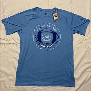 Under Armour Boys Blue Graphic Tee